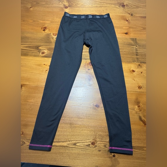 All in Motion Kids Leggings in Pink, Black, and Blue - Picture 3 of 5